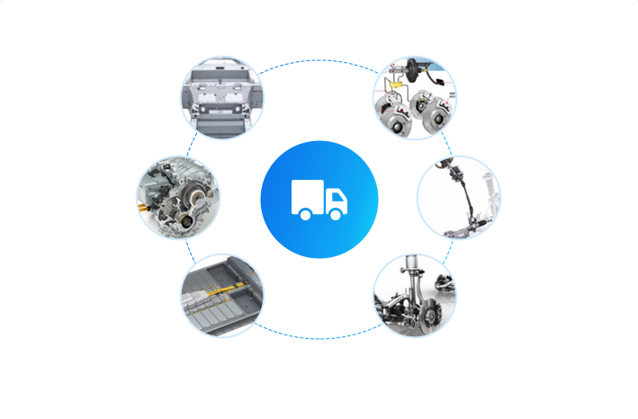 Commercial vehicles for intelligent logistics